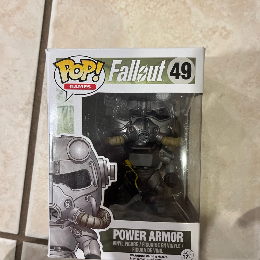 Funko Pop! Games Fallout Power Armor Vinyl Figure